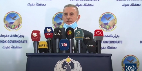 Duhok.. piraniya pêketiyên koronayê ji derve hatine